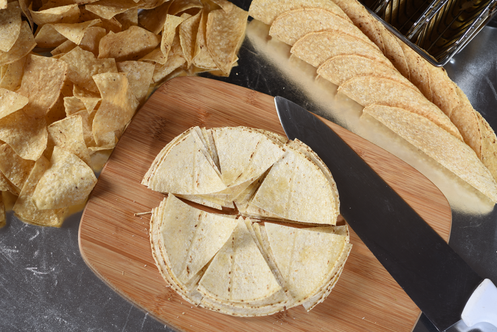 FRESH TACO SHELLS, CHIPS AND TORTILLA BOWLS